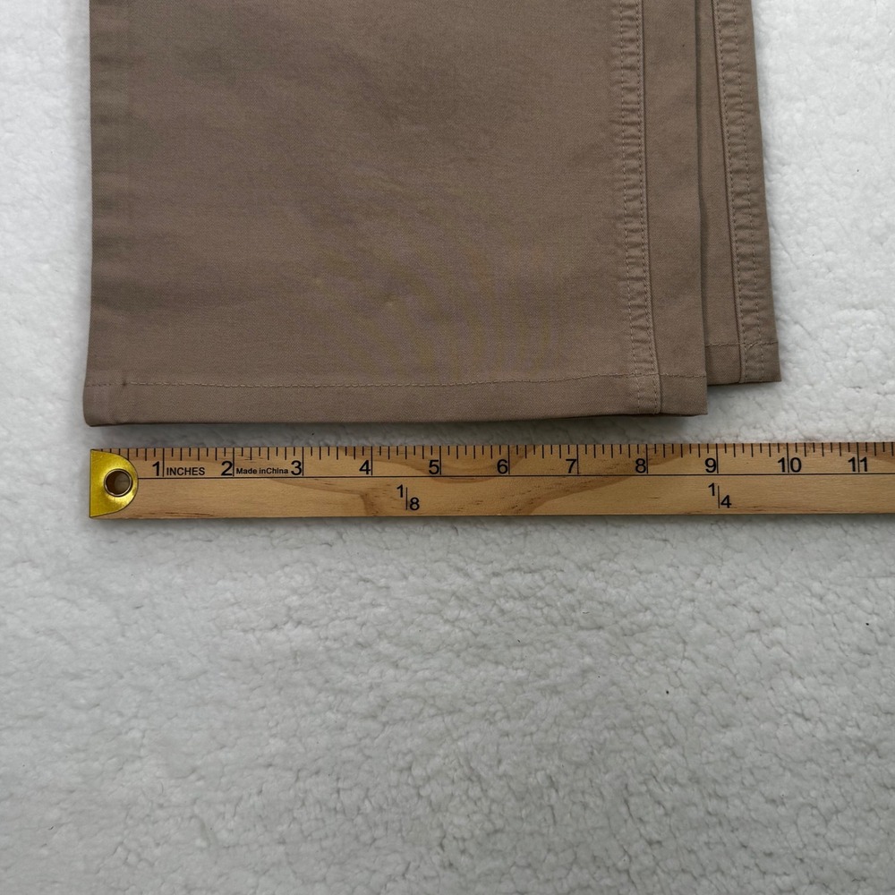 J. Hilburn Mens 5-Pocket Garment Dyed Pants Tan Cotton Stretch Size 37x34 NEW - Picture 9 of 9